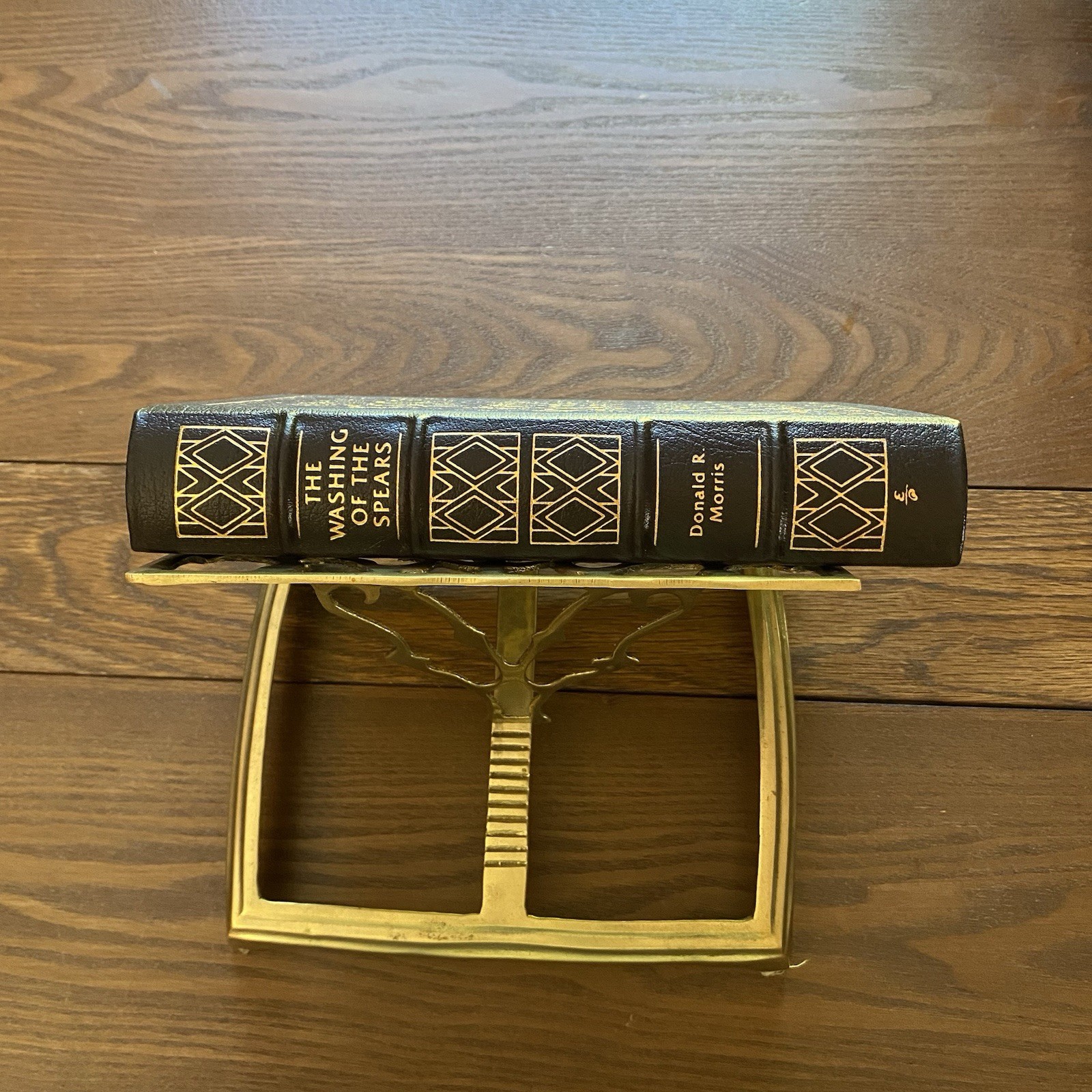 Easton Press The Washing of the Spears Zulu Nation 1993 Morris Military Leather
