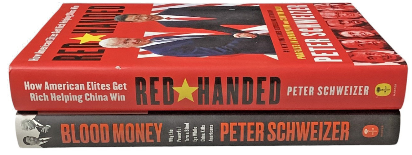 Red-Handed & Blood Money by Peter Schweizer, Hardcover 2022/2024