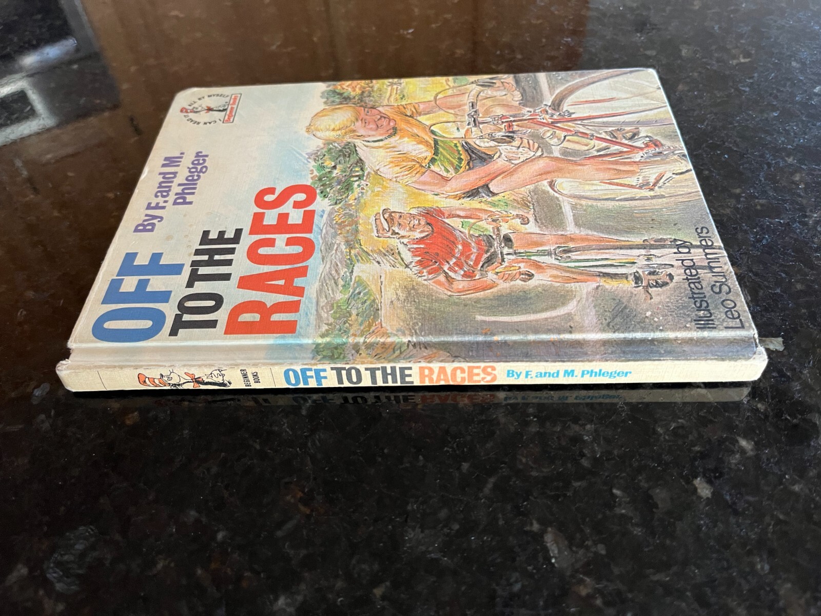 Vintage Off to the Races by F M Phleger Dr Seuss hardcover book 6.75″ x 9.25″ #3