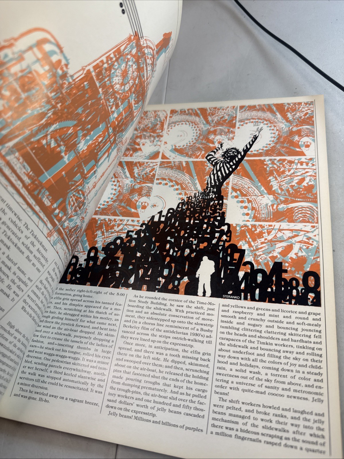 The Illustrated Harlan Ellison Baronet Steranko Adams Softcover Paperback Sci-Fi