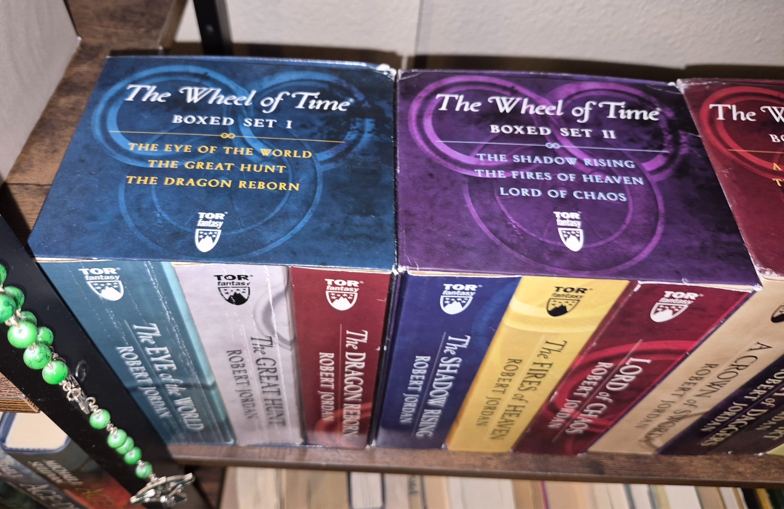 Wheel of Time complete sets Robert Jordan Brandon Sanderson mass mkt paperbacks