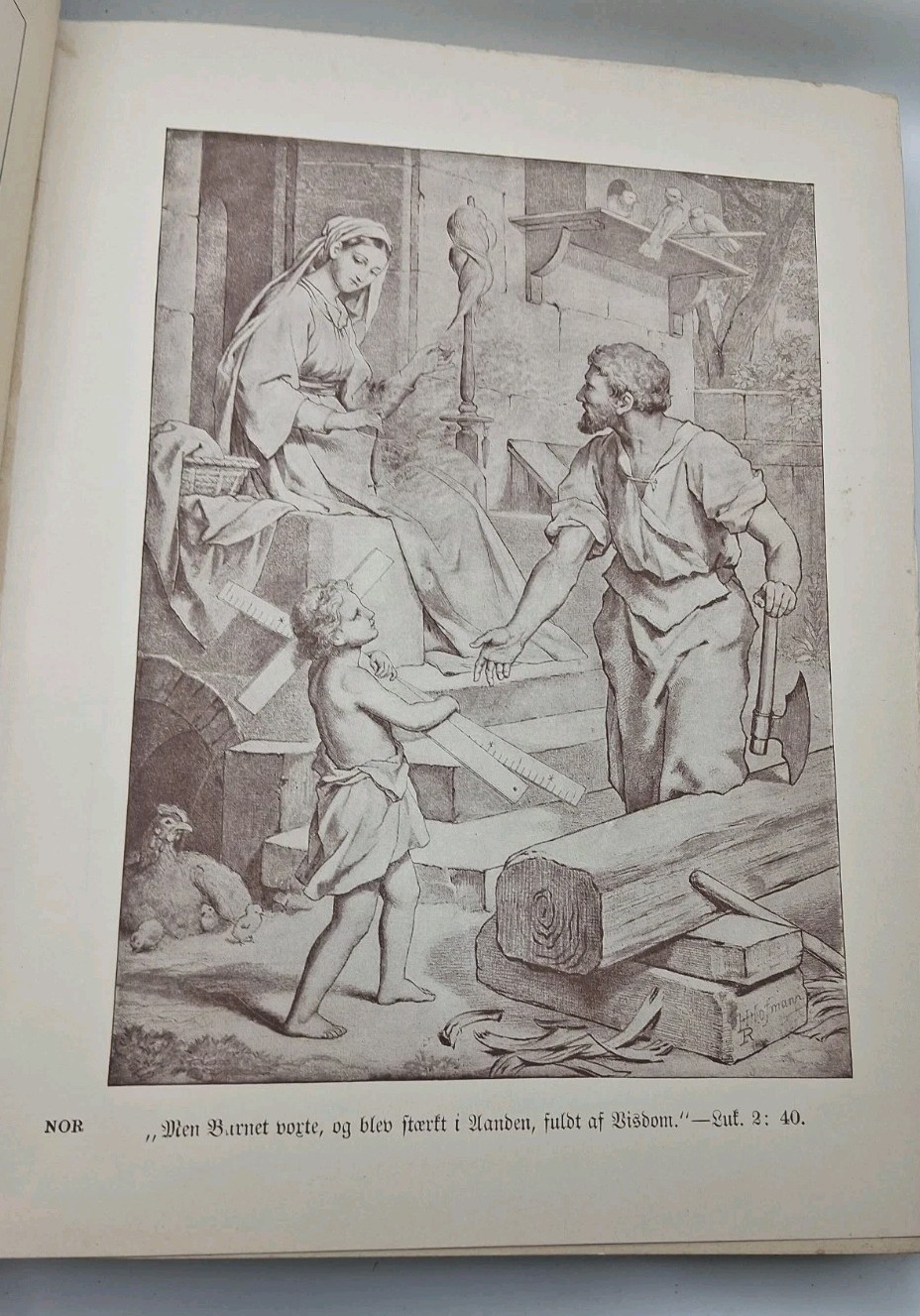 1893 Imitation of Christ Om Kristi Efterfolgelse KEMPIS ~RARE in Swedish/illust.