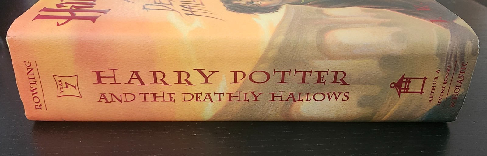 1st Edition 1st Print HC Harry Potter & The Deathly Hallows 759 pages Error Rare
