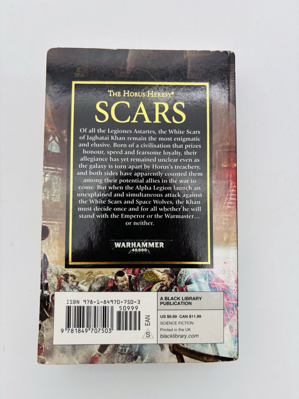 Scars : A Legion Divided (The Horus Heresy) by Chris Wraight Paperback VG Cond