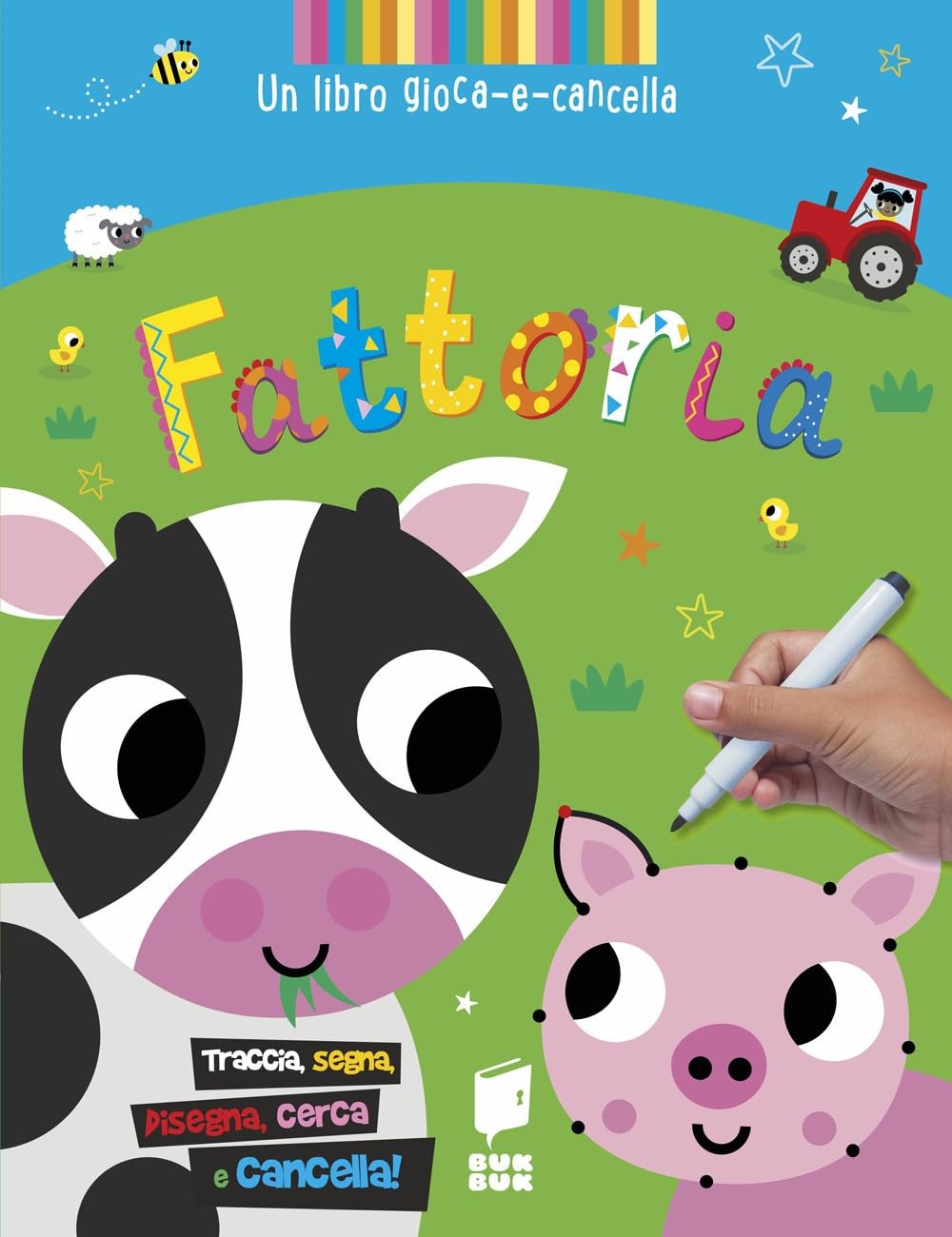 Scott F. Barker Fattoria. Un libro gioca-e-cancella. Ediz. illustrat (Paperback)