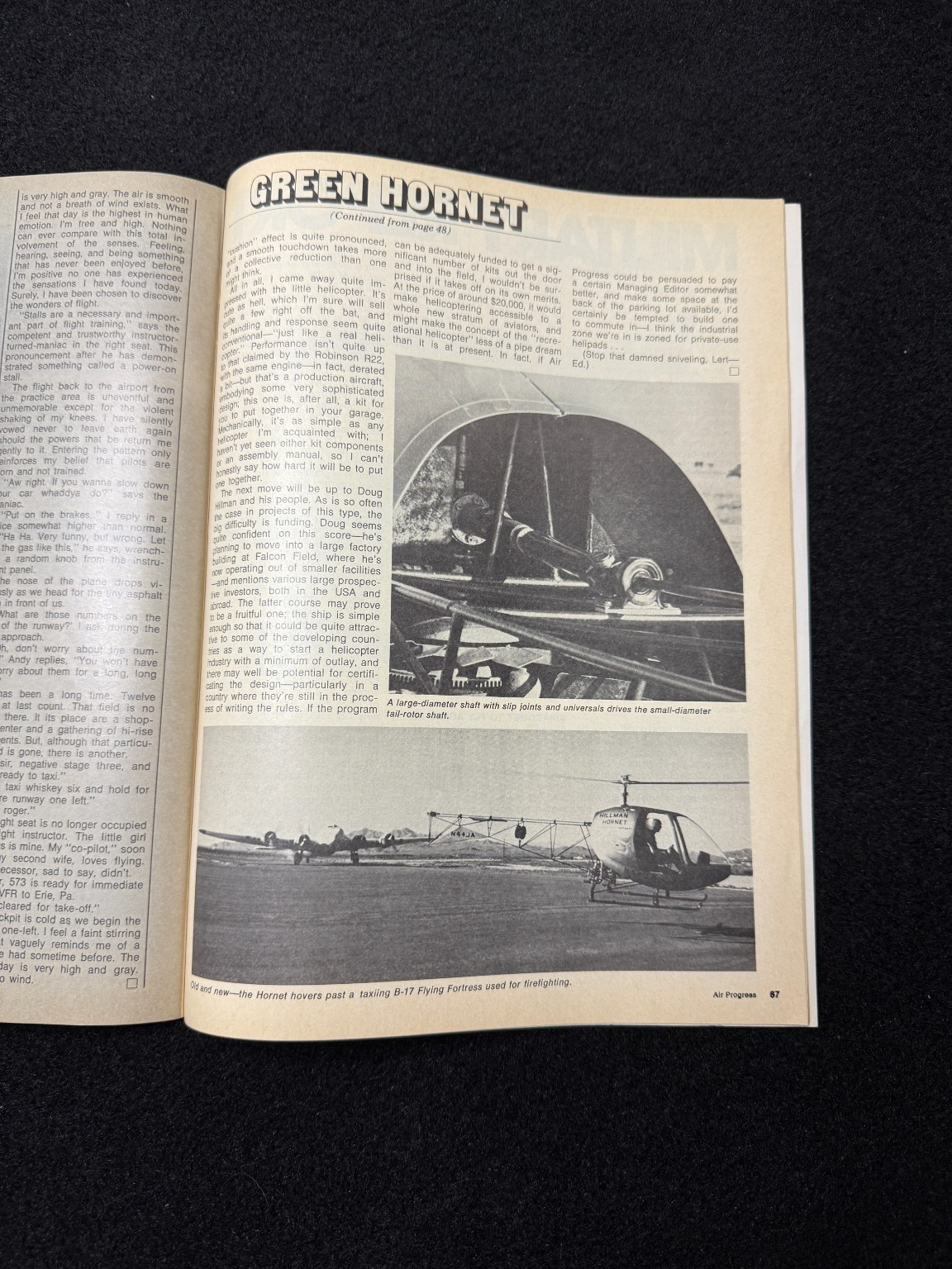 Air Progress Aviation Magazine June 1978 Robertson STOL Aircraft Helicopters