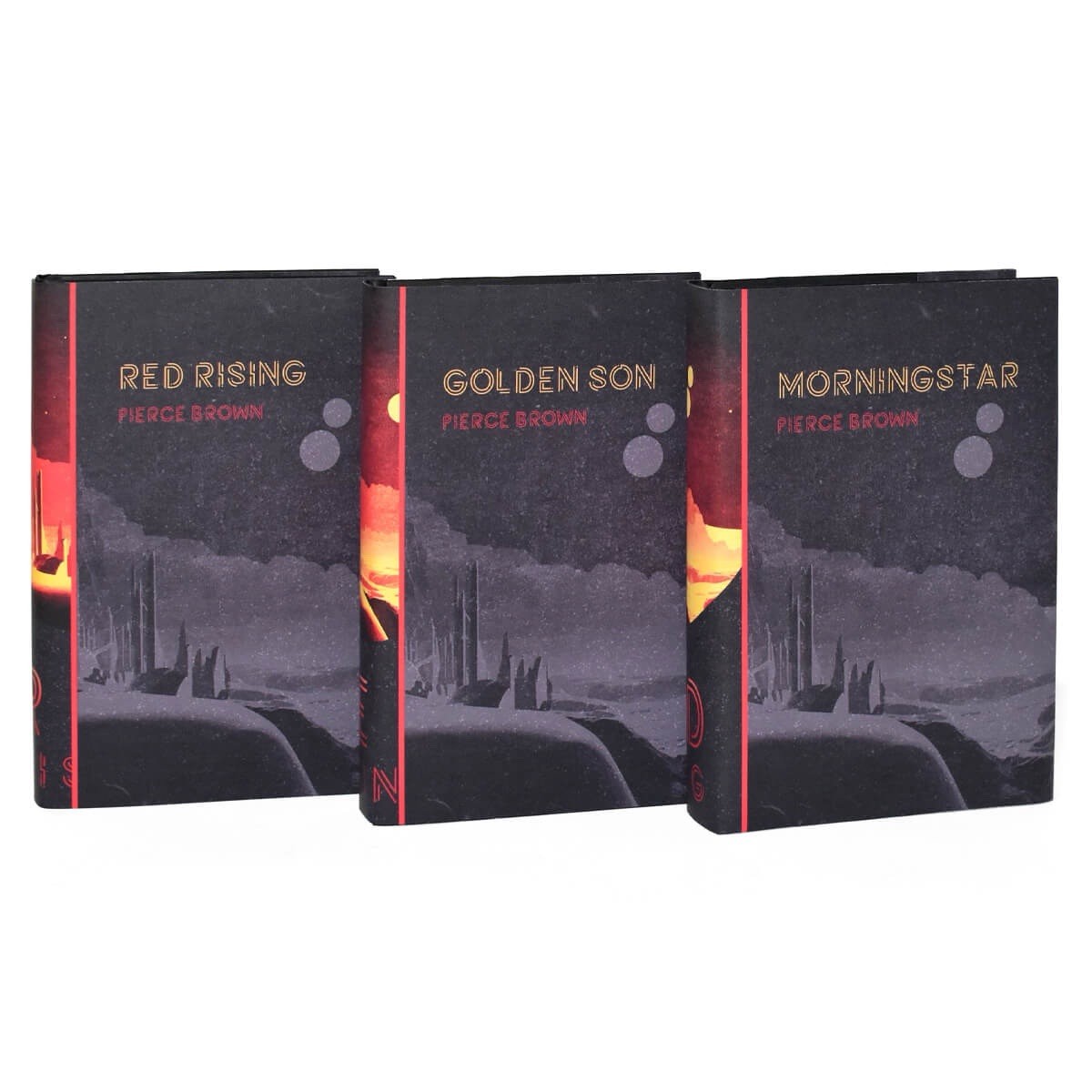 Juniper Books Red Rising Trilogy Hardcover Book Set W/ Custom Juniper Jackets