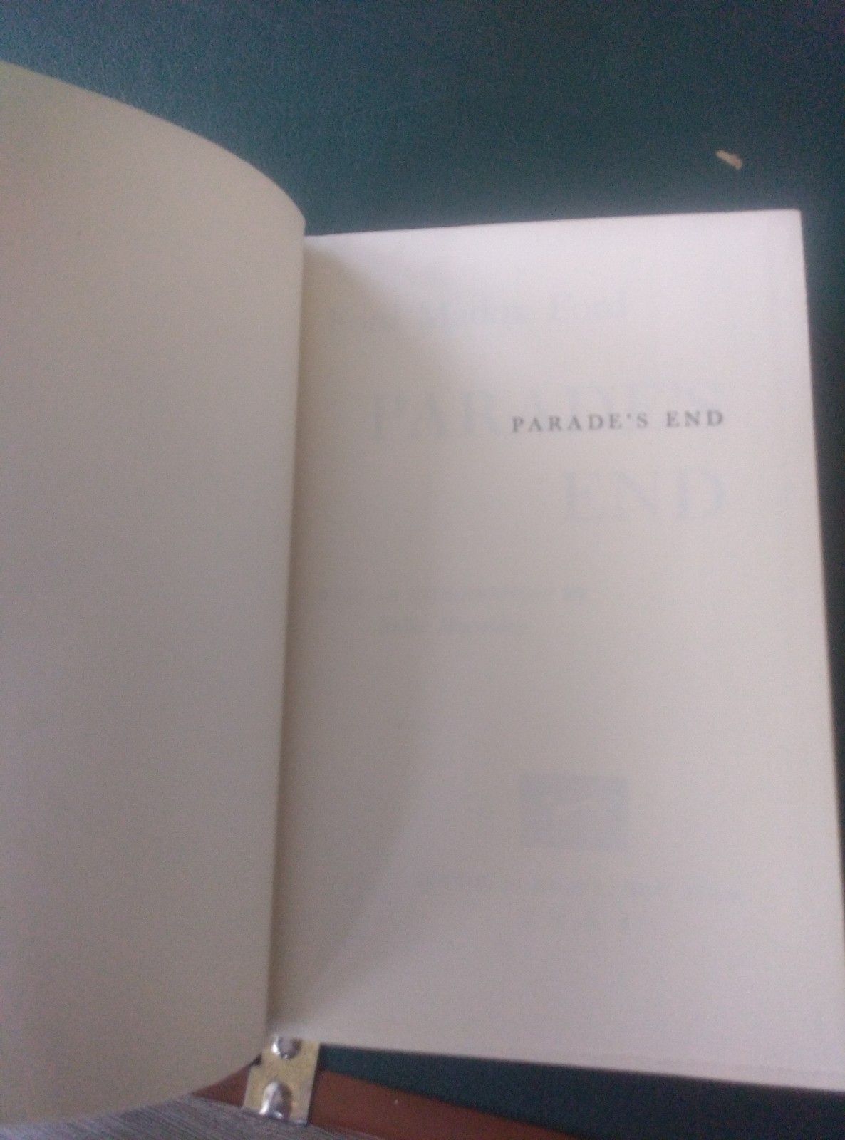 Vintage Parade’s End by Ford Madox Ford – 1950 Knopf Hardcover