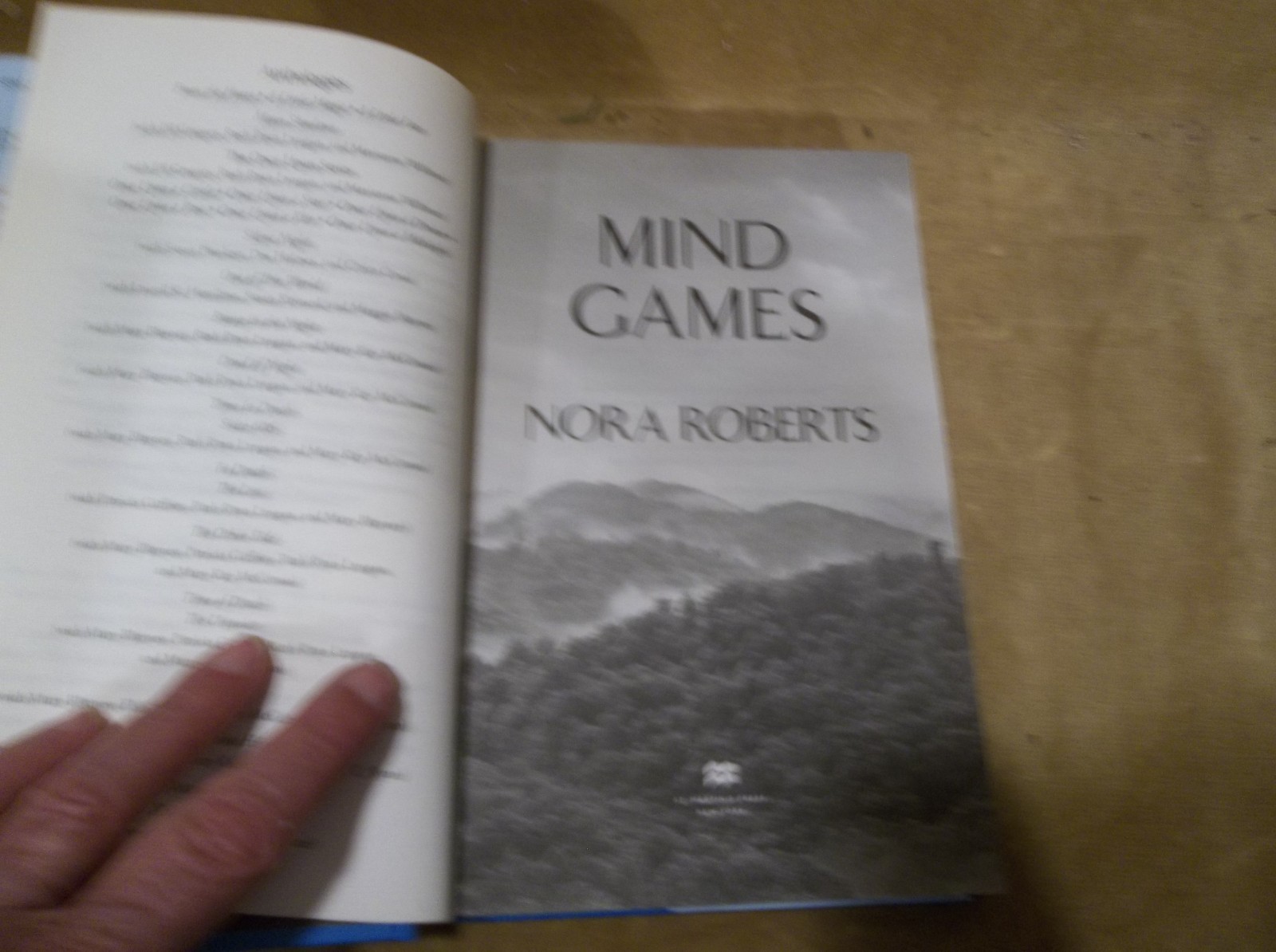 Mind Games : A Novel by Nora Roberts (2024, Hardcover)