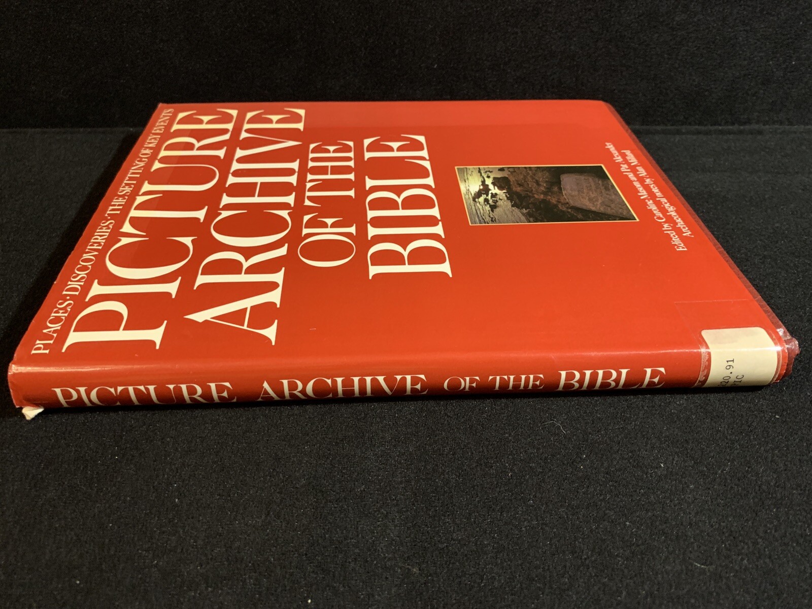 PICTURE ARCHIVE OF THE BIBLE. Hardback by Alan Millard 1987 hardcover