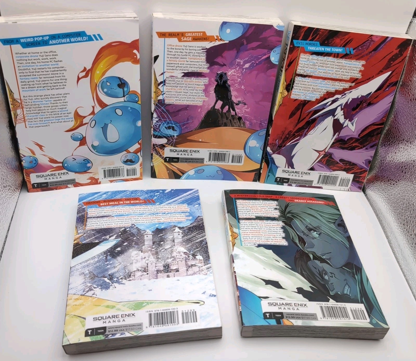 My Isekai Life Vol 1-10 English Manga Set Square Enix Shinkoshoto