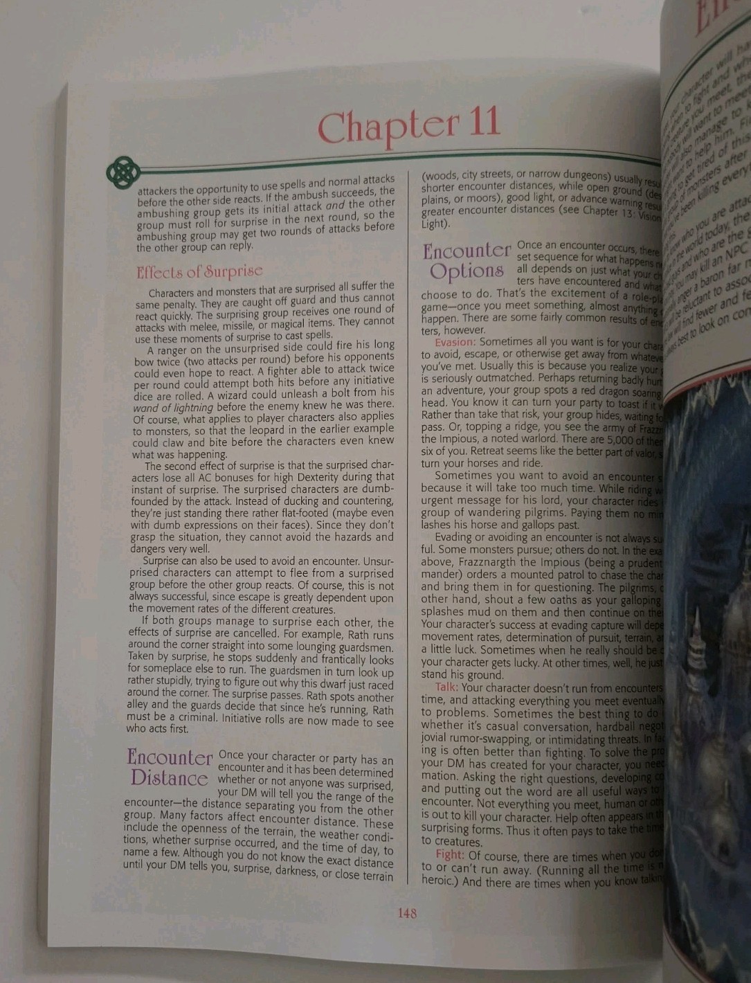 Advanced Dungeons and Dragons 2nd Edition Players Handbook Reprint Softcover