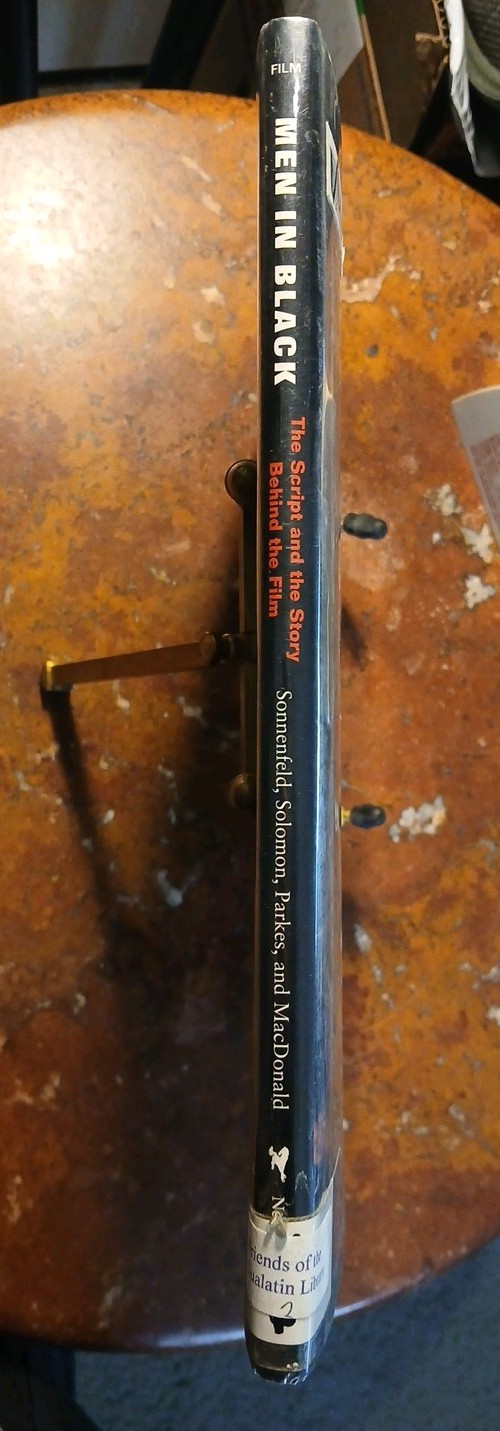 MEN IN BLACK- The Script And The Story Behind The Film- 1st Ed. HC/DJ EX-LIBRIS