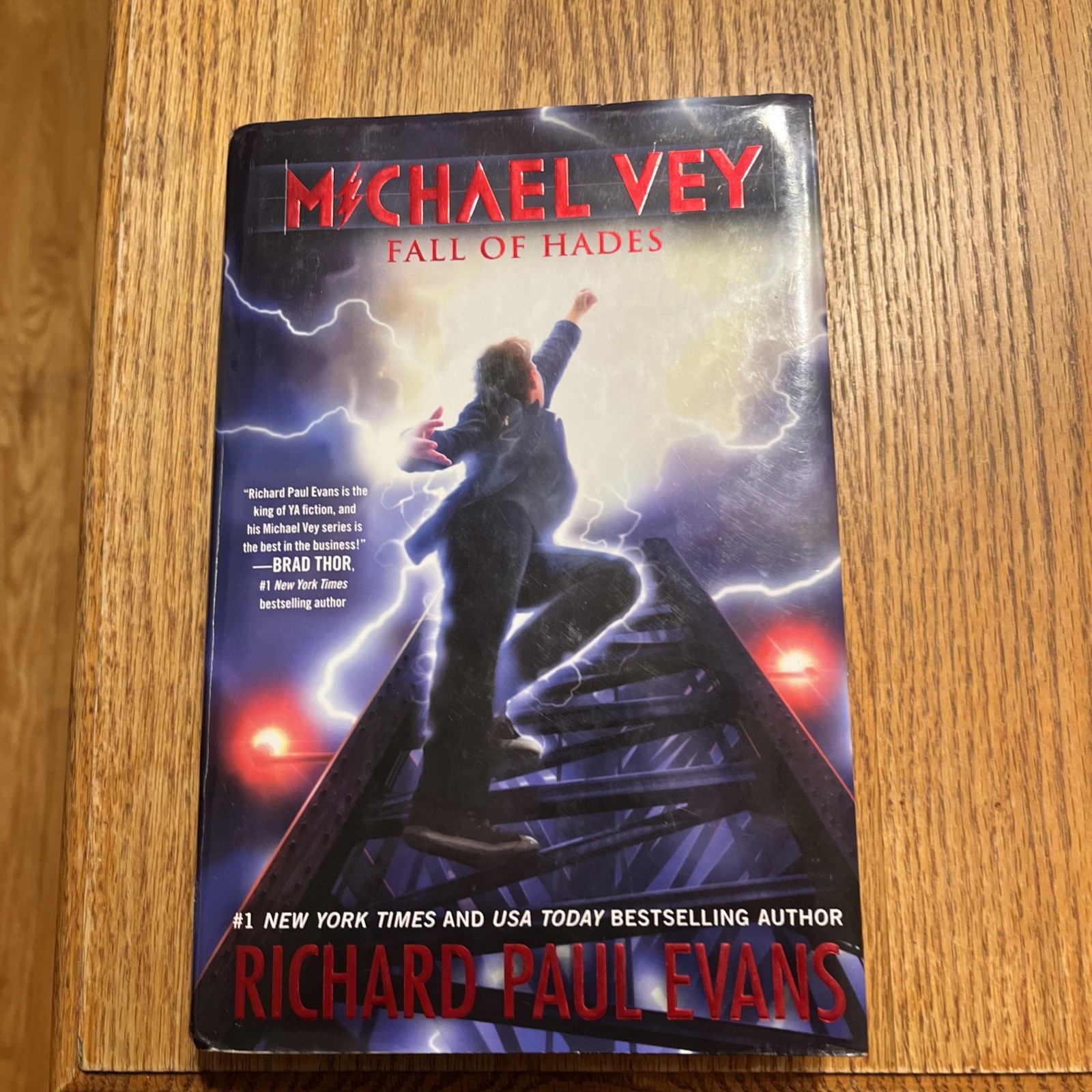 Lot of 4 Michael Vey series Hardcover First Edition Dust Jacket 1, 3, 4, 6