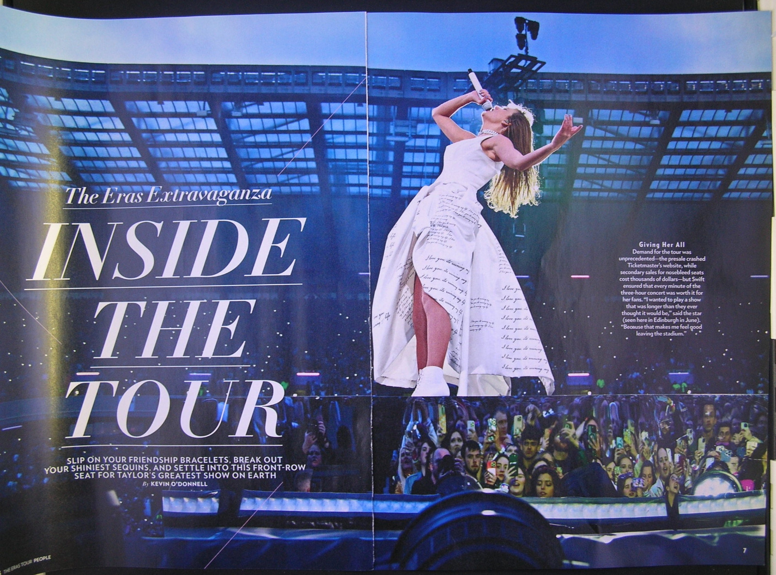 People Special Edition TAYLOR SWIFT;The Eras Tour 100+ Photos Plus 2 Posters NEW