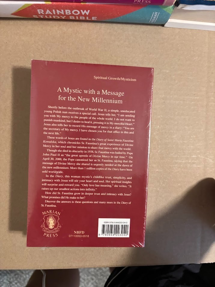 Diary of Saint Maria Faustina Kowalska: Divine Mercy in My Soul (Paperback or So