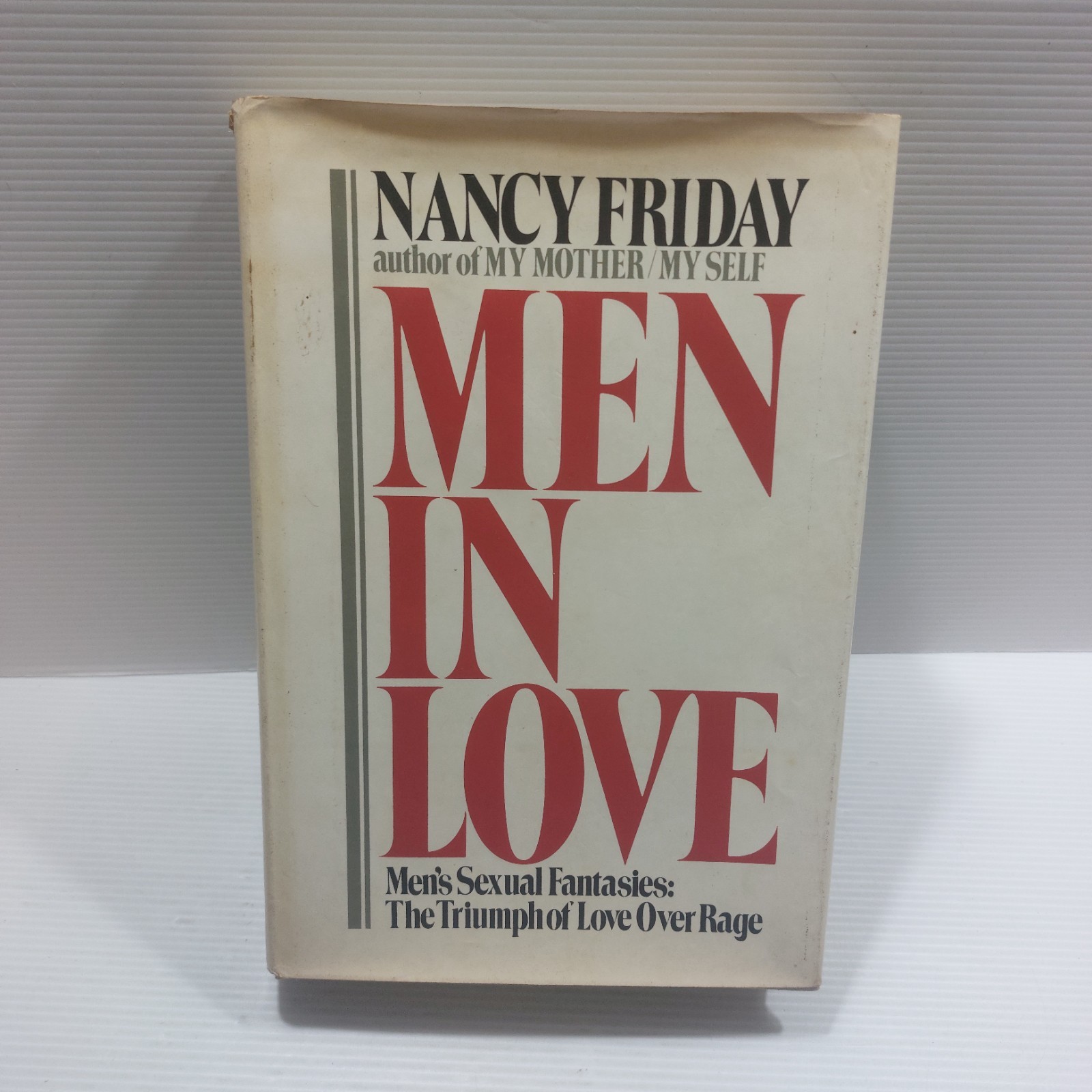 Men In Love Fantasies Nancy Friday Hardcover Book 1980 Sexual Fantasy Erotic