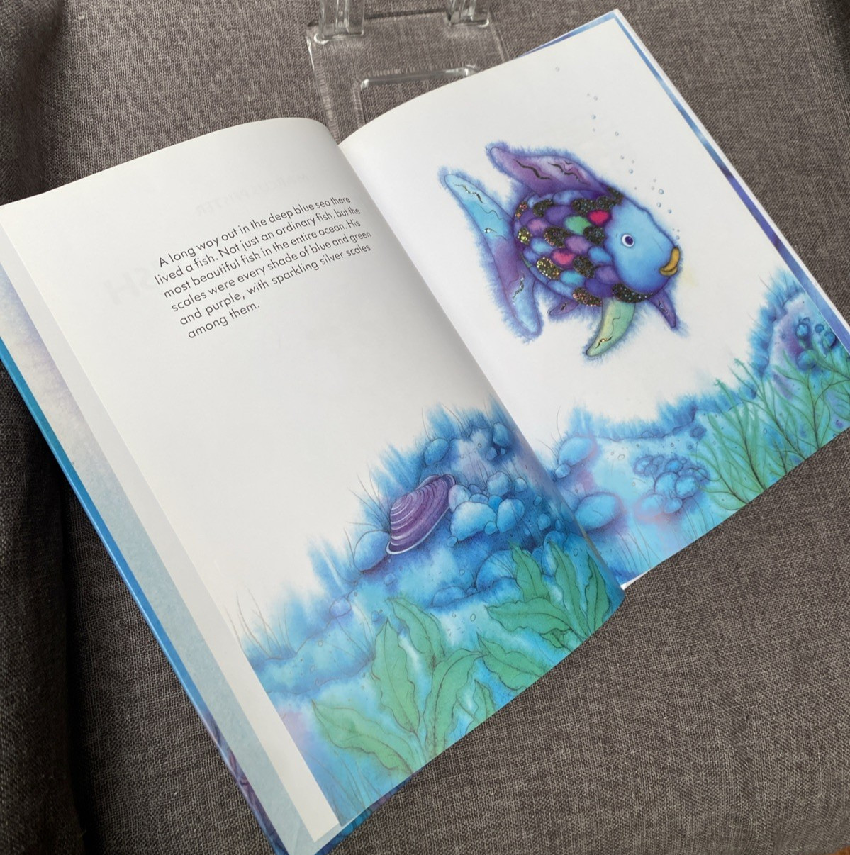 SIGNED The Rainbow Fish by Marcus Pfister Hardcover “For Danielle” 1992