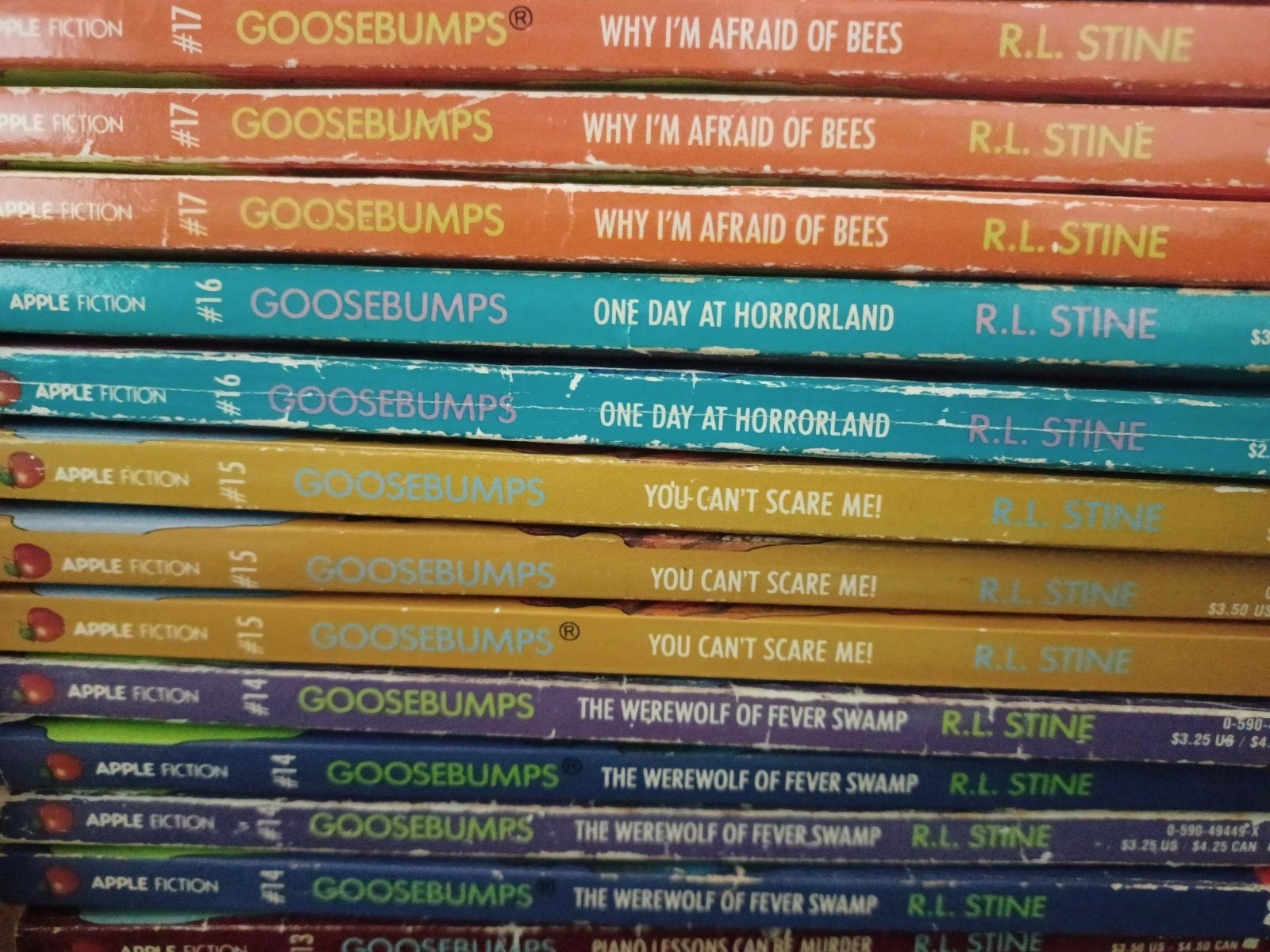 Goosebumps Books Pick & Choose Your Favorites, Kids Vintage Horror by RL Stine