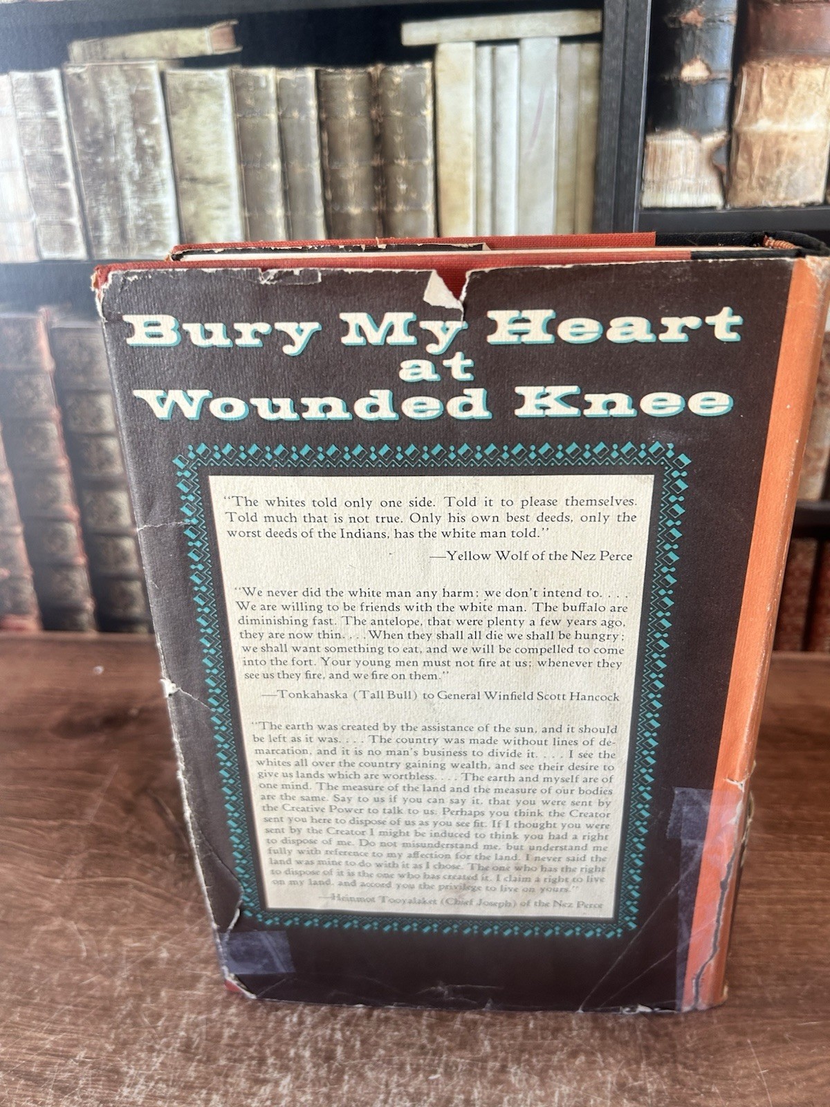Bury My Heart at Wounded Knee by Dee Brown (1971 First Edition, 2nd Printing HC)