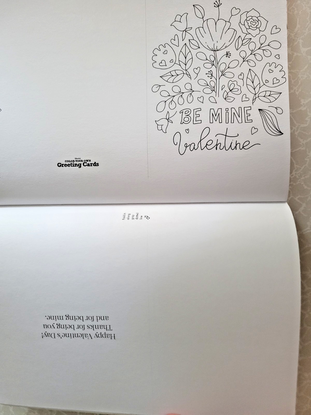COLOR YOUR OWN GREETING CARDS Create 24 Fun & Festive Cards – Children & Adult