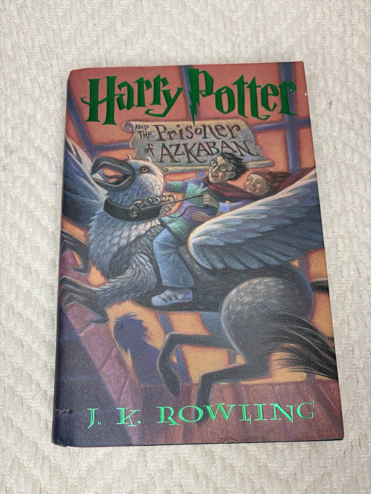 Harry Potter And The Prisoner Of Azkaban Hardcover Sleeve 1999 1st Edition