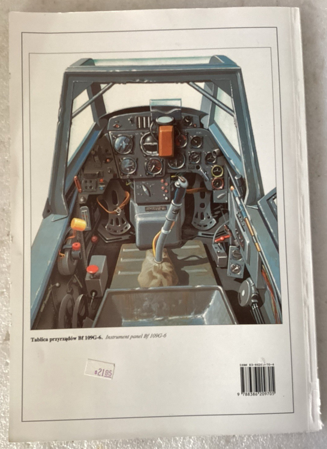 Messerschmitt Bf 109 G/H – Militaria 47/Janusz Ledwoch/VERY GOOD POLISH TEXT PB