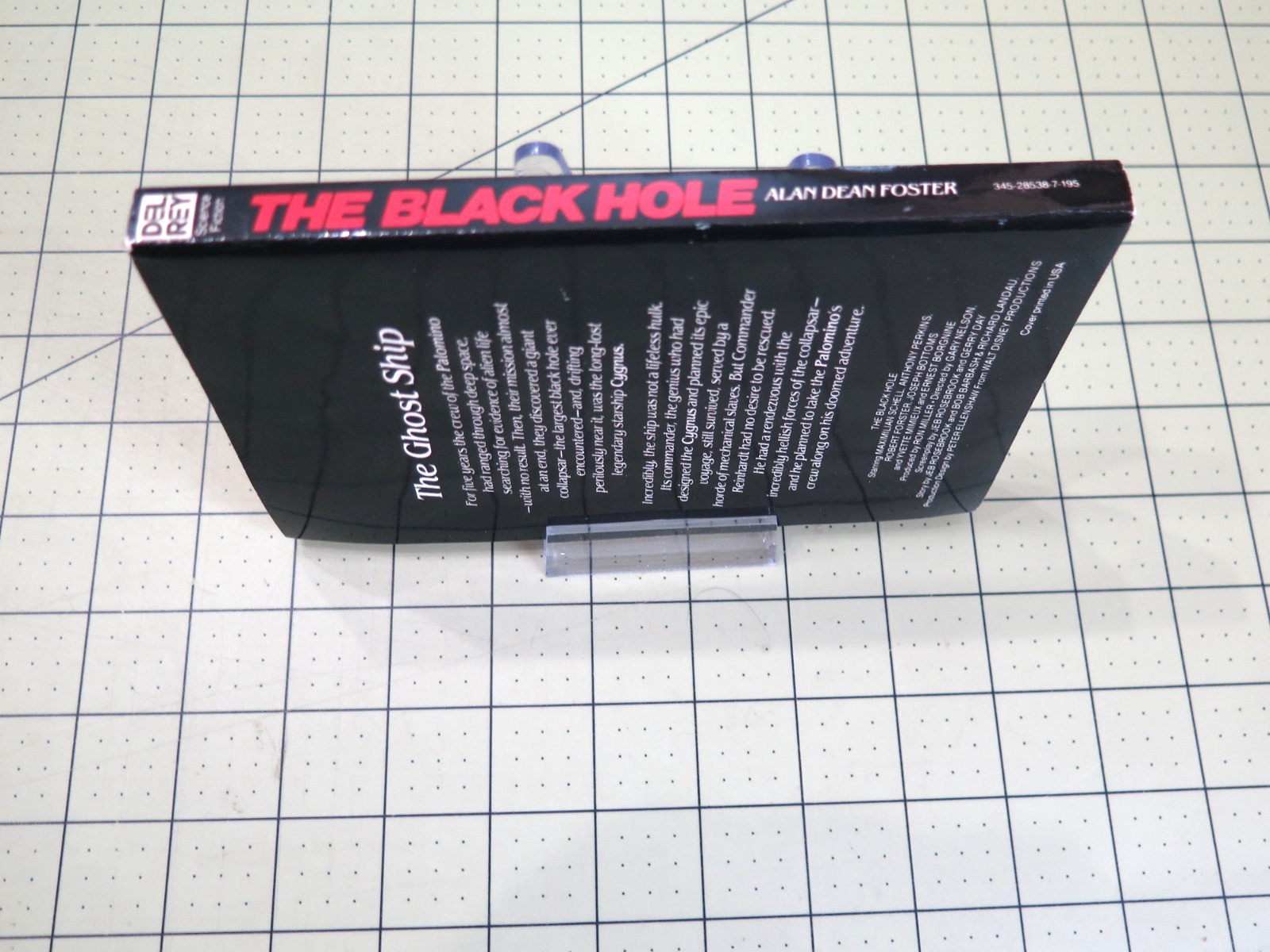 Alan Dean Foster The Black Hole PB Sci-Fi Film/TV Adaptation Del Rey 1st 1979
