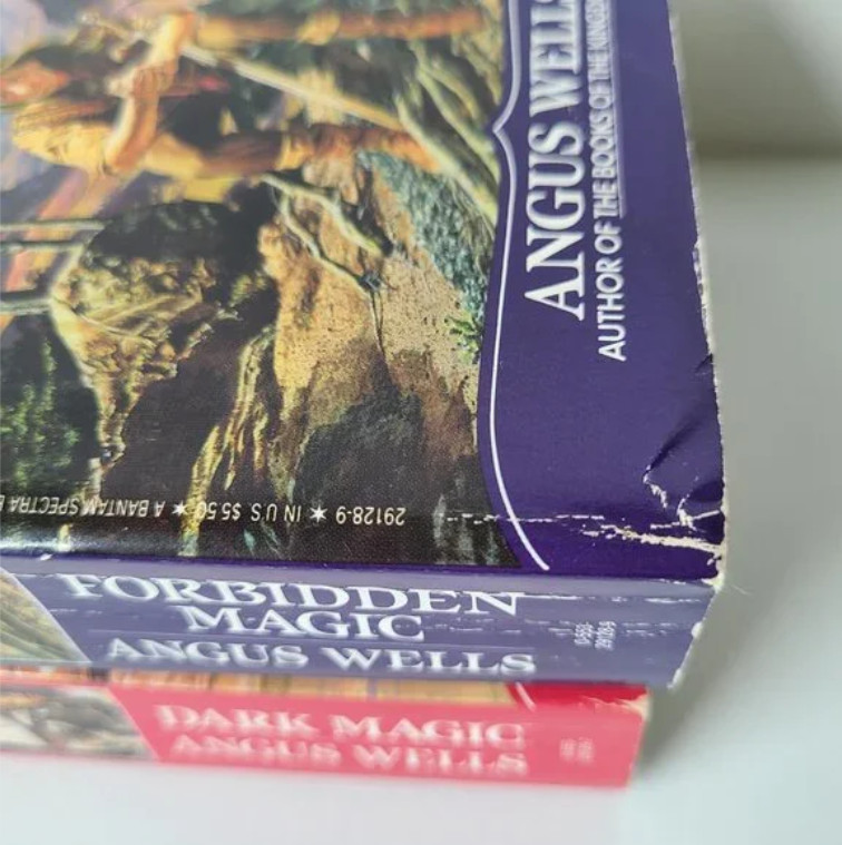 2 Books The Godwars 1 2 Angus Wells Forbidden Magic Dark Epic Fantasy