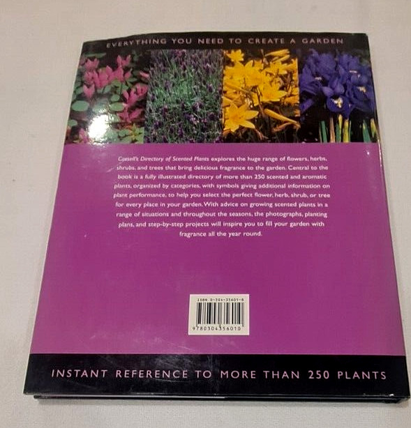Cassell’s Directory of Scented Plants David Squire Hardback
