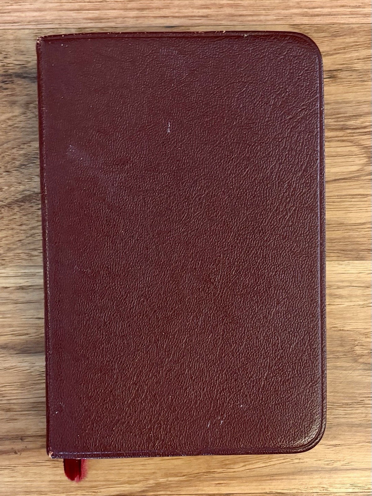 Oxford Self Pronouncing Bible KJV Burgundy Leather Index Tabs Topaz India Paper