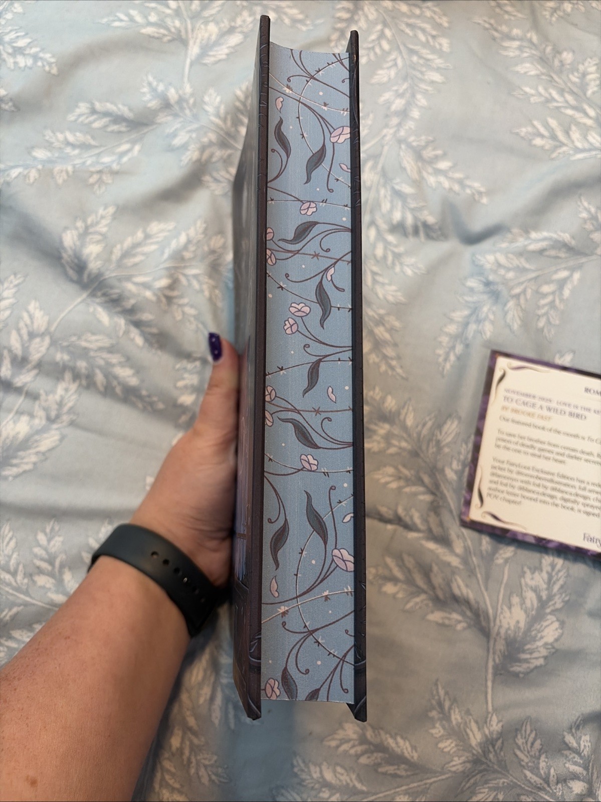 To Cage A Wild Bird By Brooke Fast Fairyloot Edition Signed