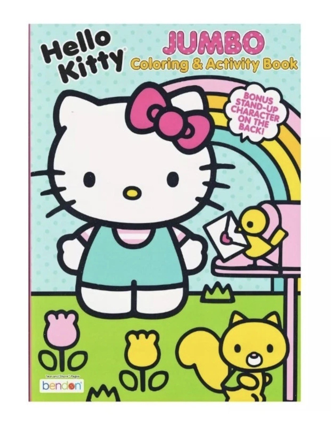 🌈💛 HELLO KITTY 💛 JUMBO 🐥 ●COLORING & ACTIVITY● Coloring And Activity Book.