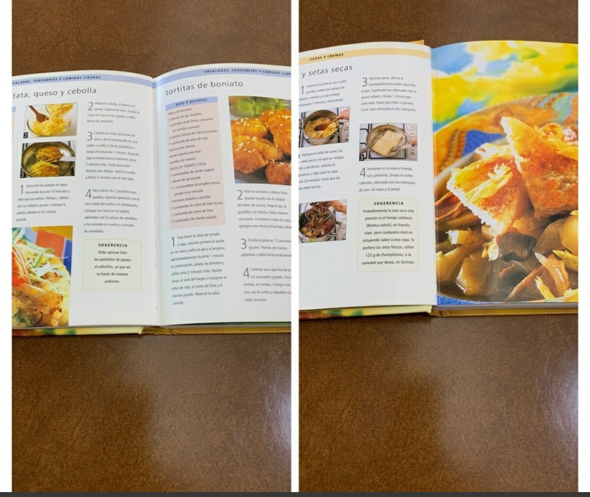 La mejor cocina PATATAS.Spanish book 254 pages.