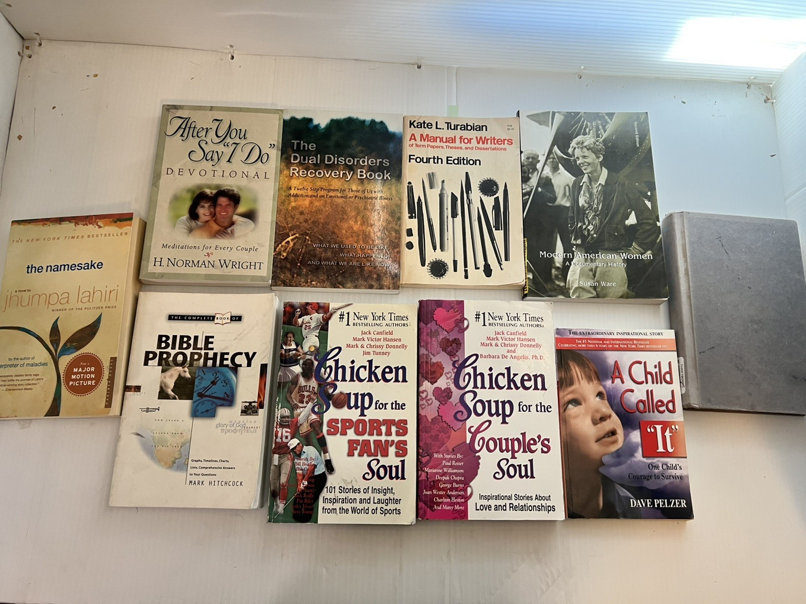 Mix Lot Of 10 Random Books