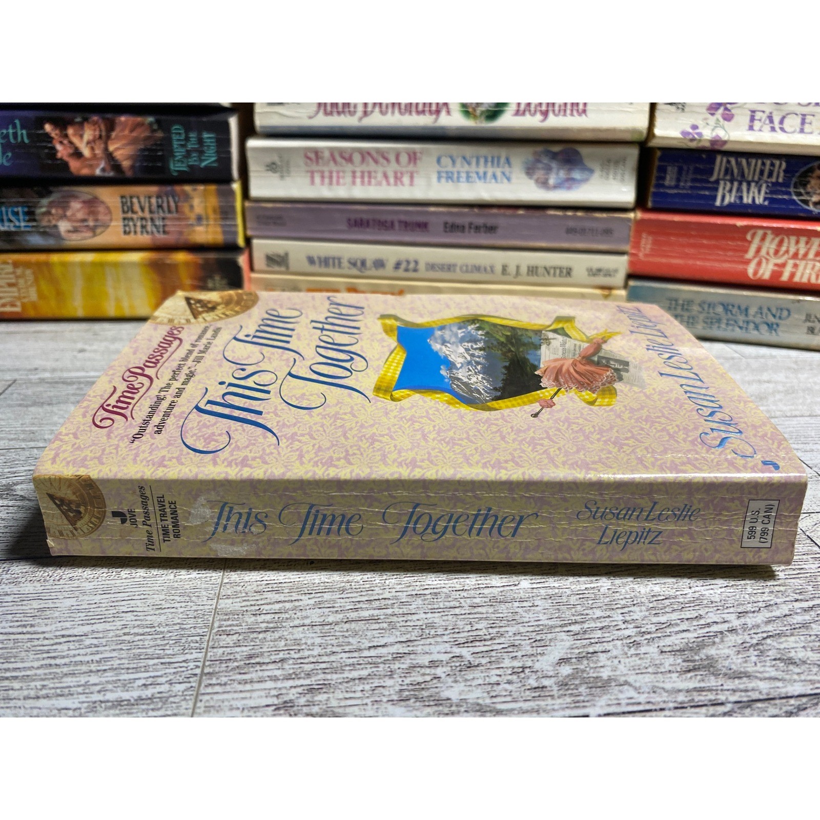 This Time Together Susan Leslie Liepitz Time Travel Historical Romance Paperback