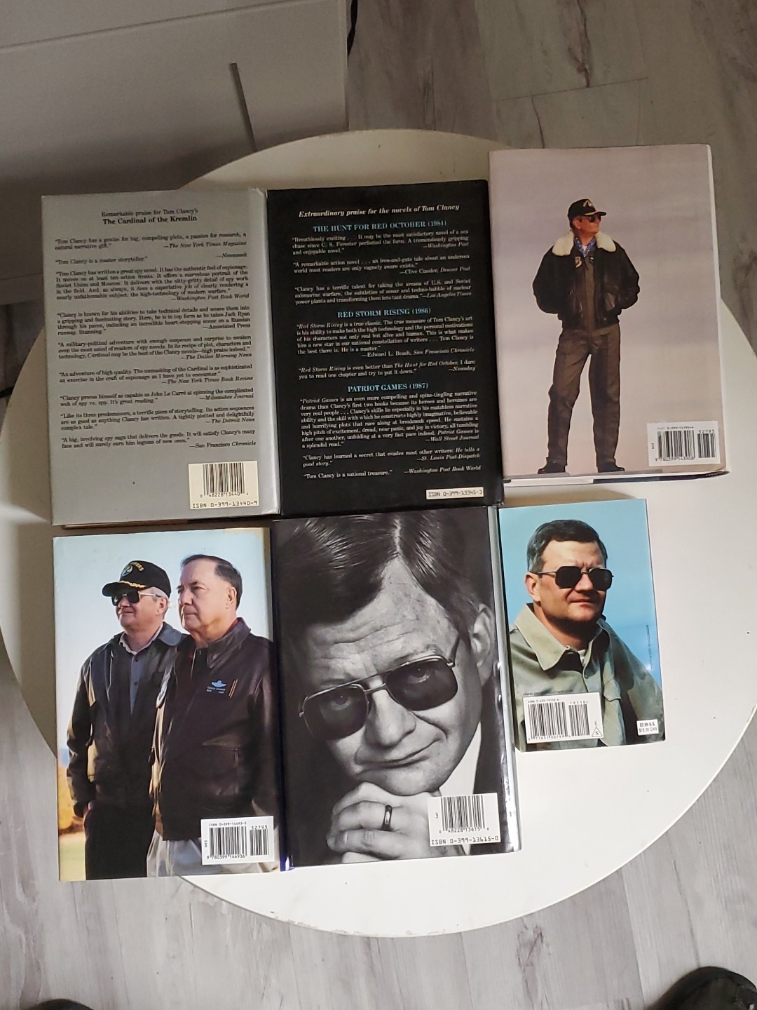 Tom Clancy Book Lot Of 6