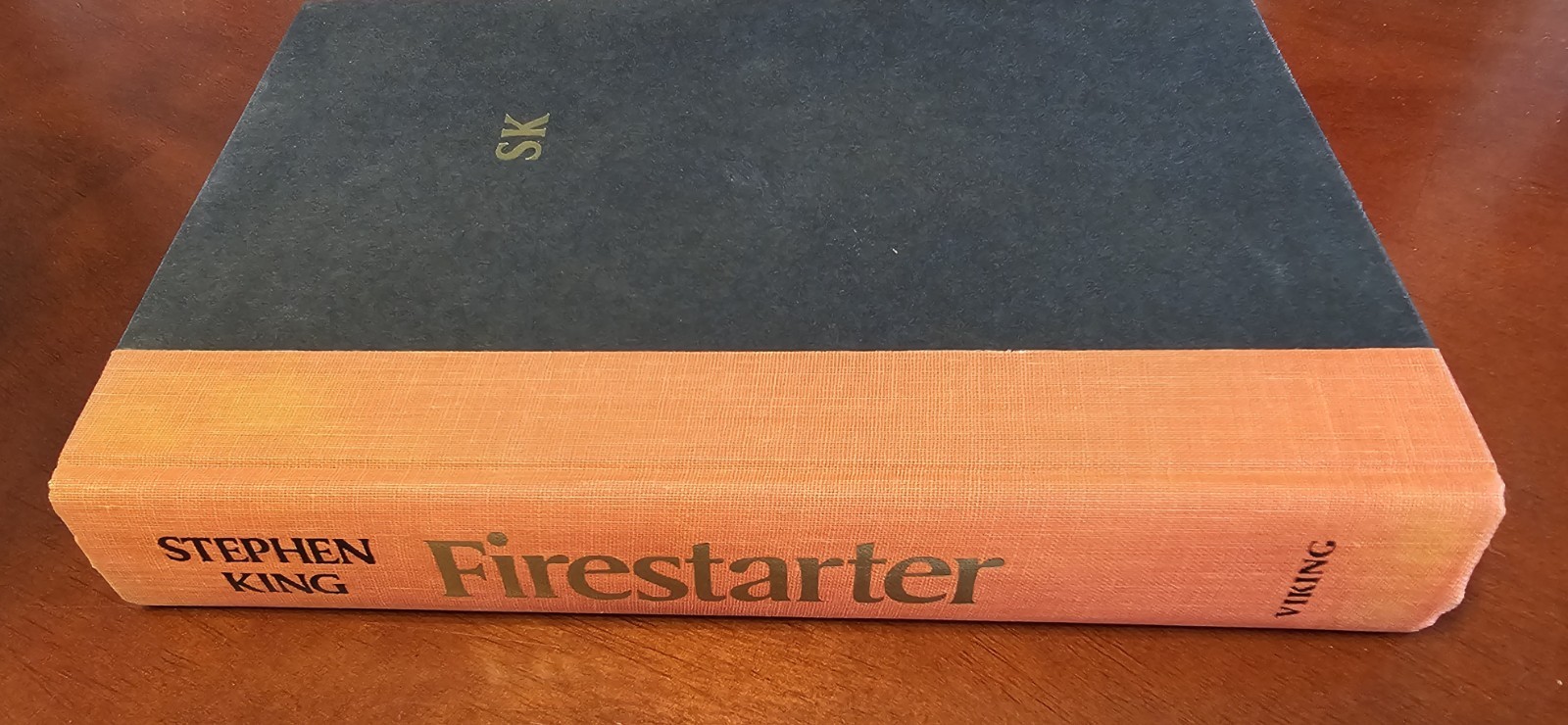 Stephen King FIRESTARTER TRUE 1st Edition/1st Printing Viking Press $13.95 DJ HC