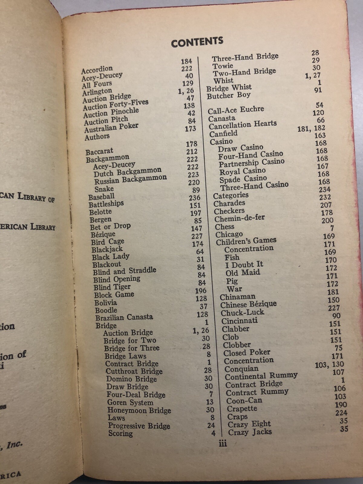 Hoyle’s Rules of Games by Albert H. Morehead and Geoffrey Mott-Smith 1963