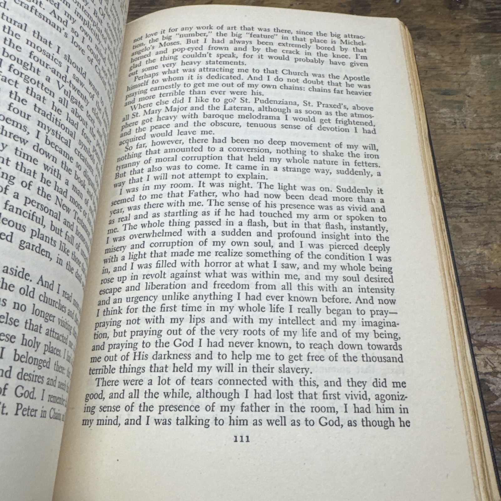 The Seven Storey Mountain by Thomas Merton, ©1948 Hard Cover Book 1st Edition