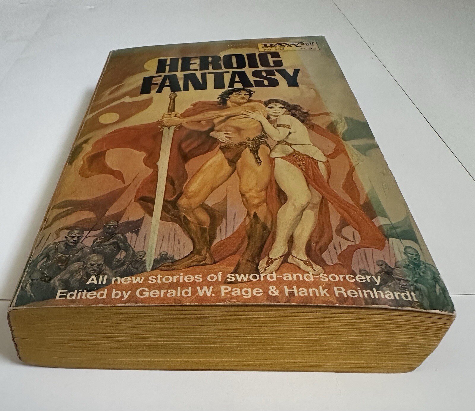 Heroic Fantasy 1979 DAW No 334 Paperback 1st Printing Anthology Vintage PB