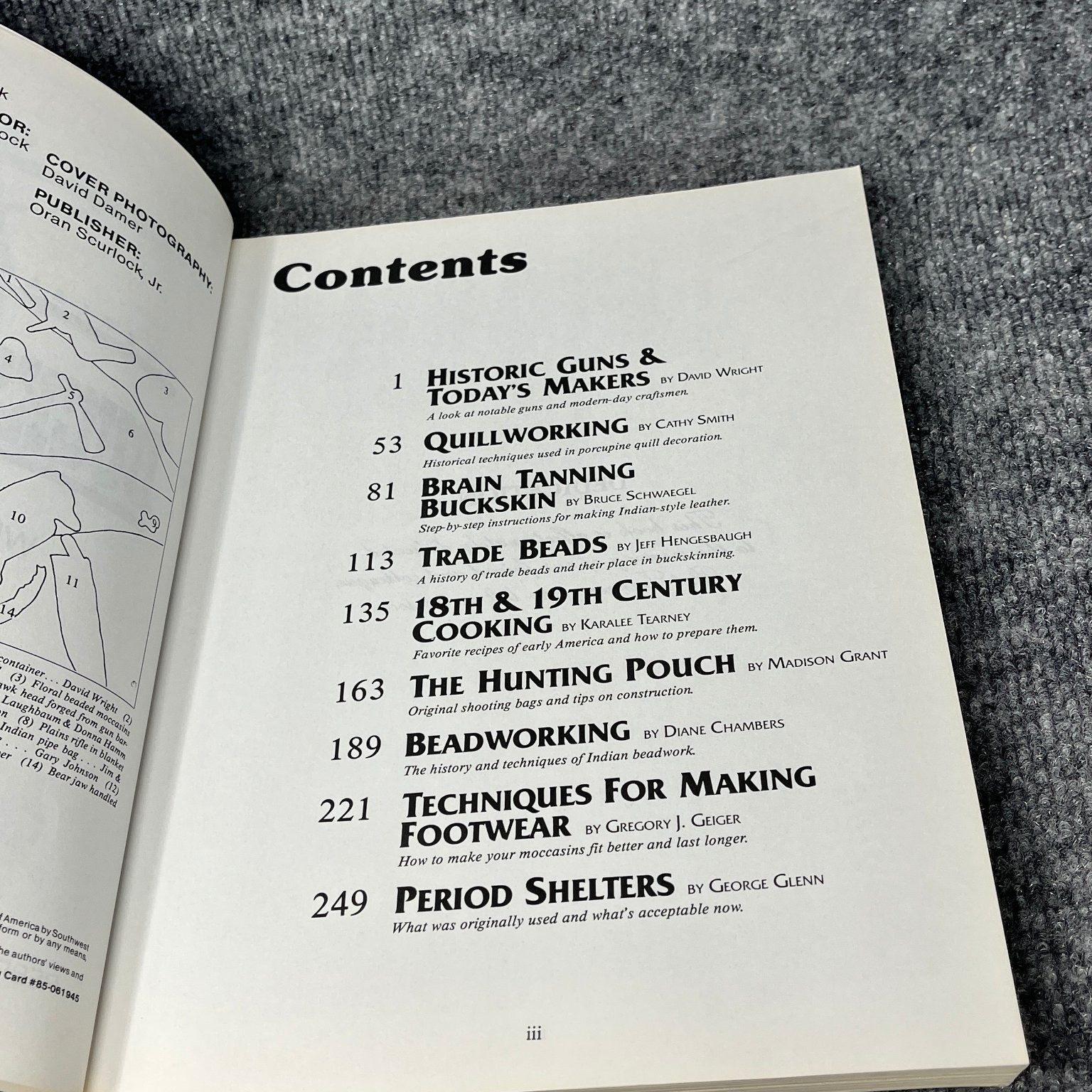 Book of Buckskinning III Scurlock 1985 Muzzleloader Frontier Crafts Rebel