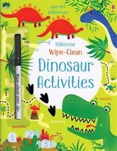 Usborne Books Dinosaur Activities Wipe-Clean by Ubourne Books, Good Book