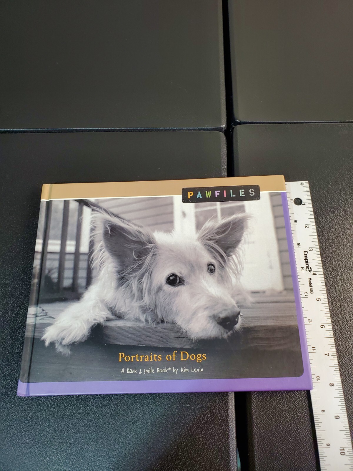 Pawfiles: Portraits of Dogs: A Bark and Smile Book by Levin, Kim Hardback Book