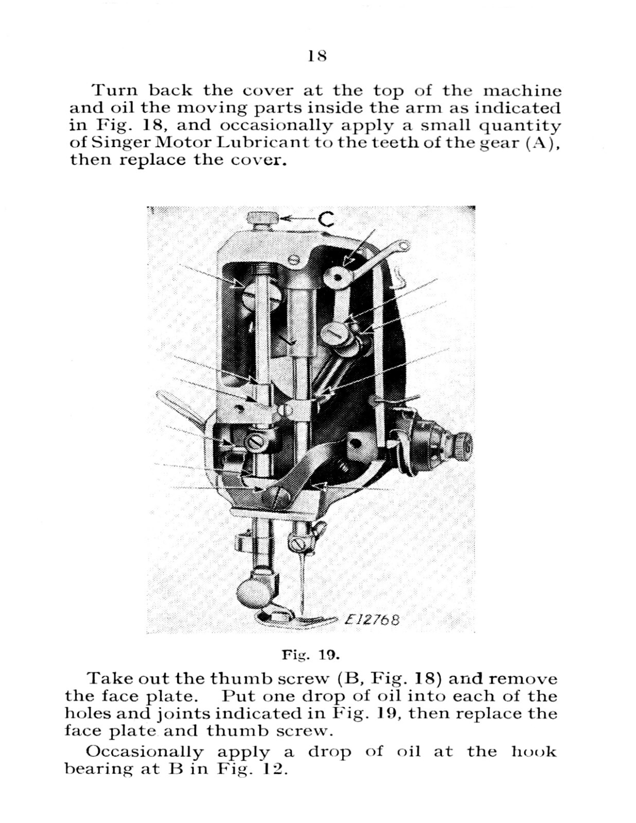 Singer Portable Sewing Machine 221K Instruction Manual “1951” (55 Page)