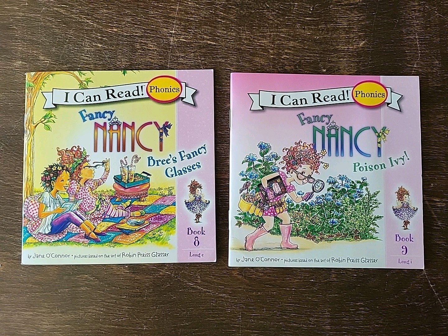 Set Of 9 Fancy Nancy I Can Read Phonics Books