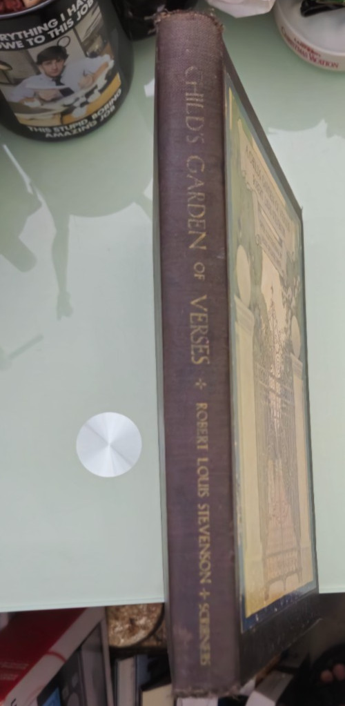 robert louis stevenson A CHILD CHILD’S GARDEN OF VERSES hardcover later edition