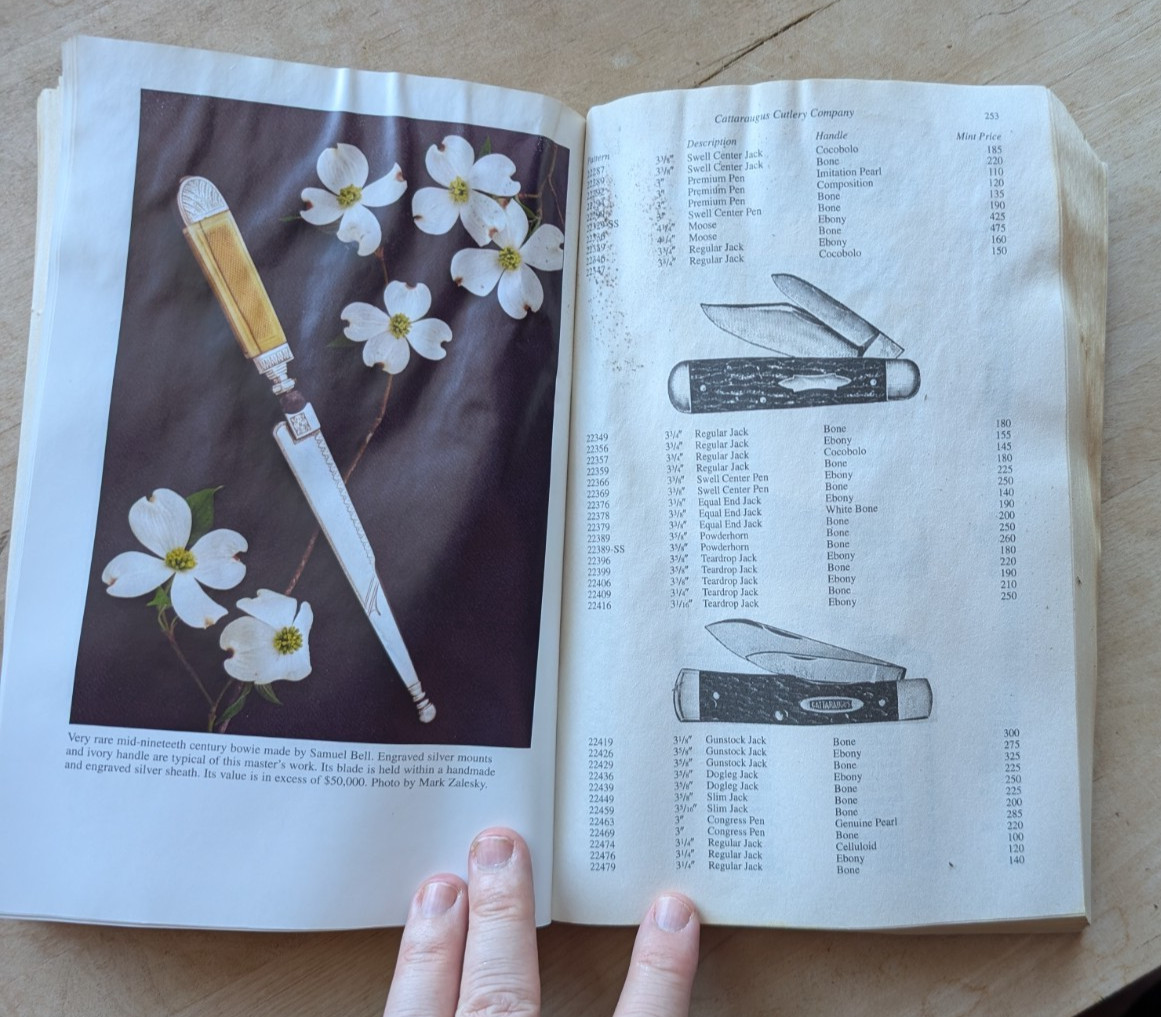 DAMAGED The Official Price Guide to Collector KNIVES 14th Edition BOOK Houston