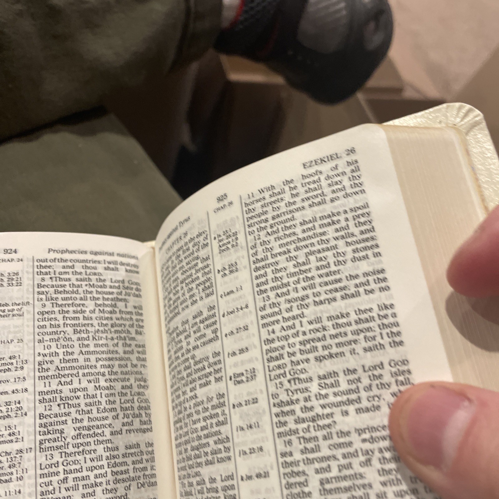 Holy Bible nelson #345W Bonded Leather Pocket Size KJV Red Letter