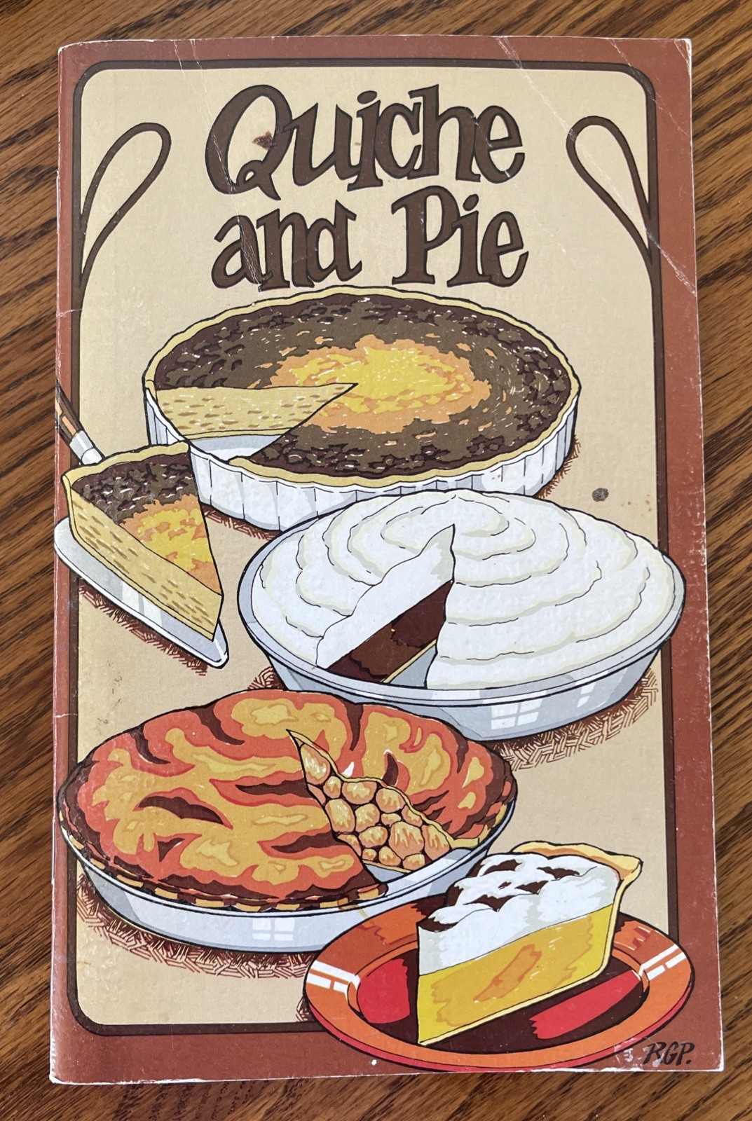 Vintage 1974 Quiche And Pie Cookbook Irena Chalmers – Potpourri Press Booklet
